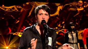 Ellen Benediktson at Eurovision 2013. Photo : YouTube