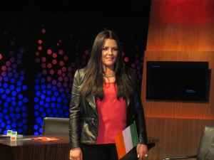 Laura O'Neill. Photo : Eurovision Ireland