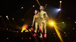 Nour El Refai and Bjorn Gustafsson. Photo Niklas Lindman - SVT