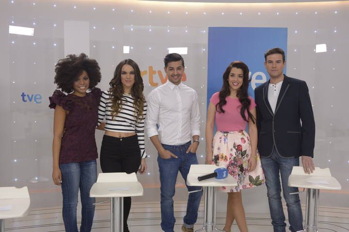 Spanish Finalists for Eurovision 2014 Selection. Photo : TVE