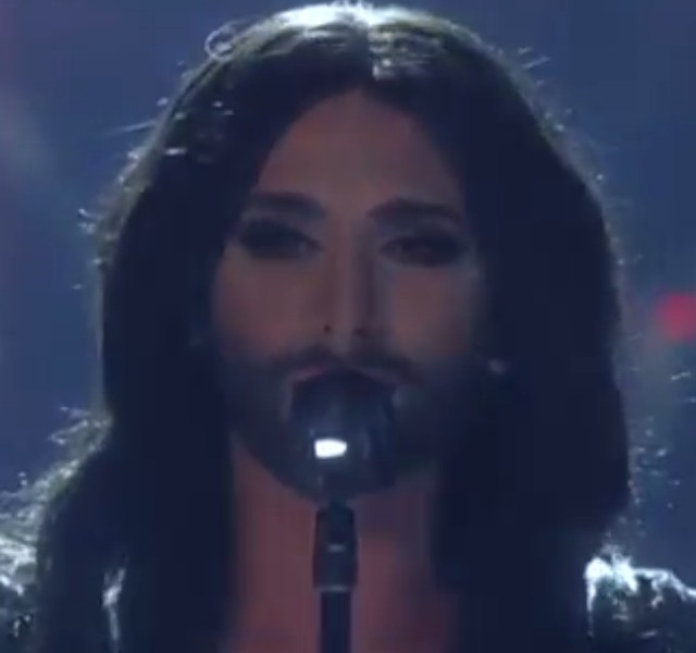 Conchita Wurst Live. Photo : ORF