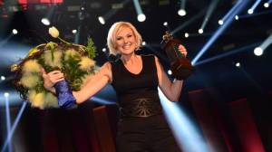 Sanna Nielsen Wins Melodifestivalen at last! Photo Olle Kirchemier/SVT
