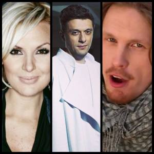 Sweden, Armenia and Latvia at Eurovision 2014 Rehearsals Day 1. Photo : YouTube and Wikipedia