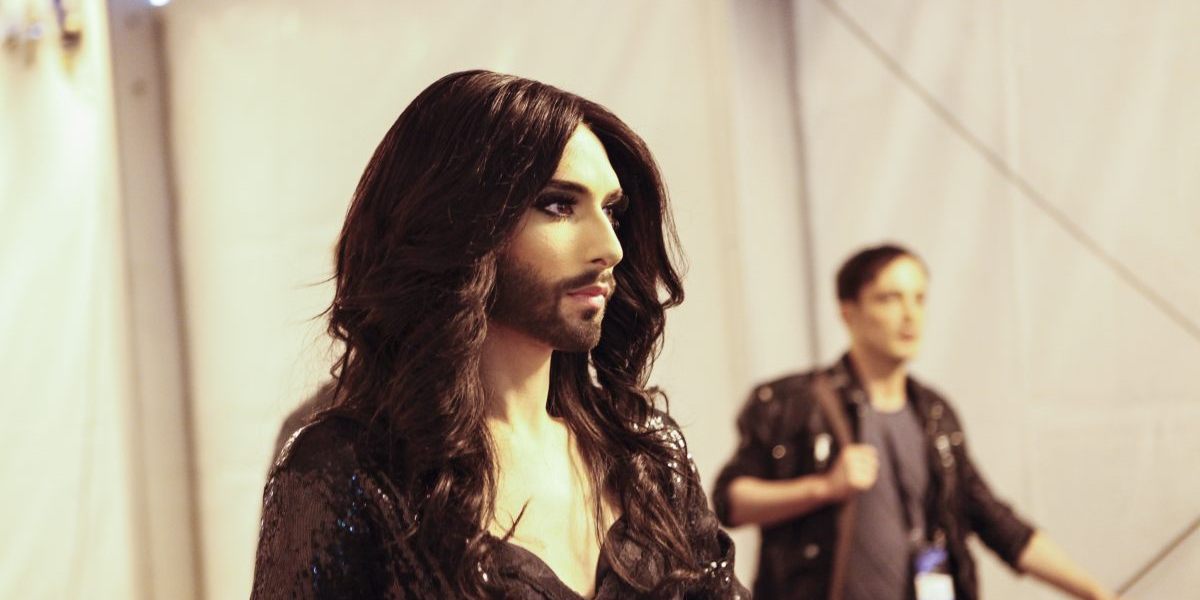 Conchita Wurst. Photograph : Thomas Hanses (EBU)