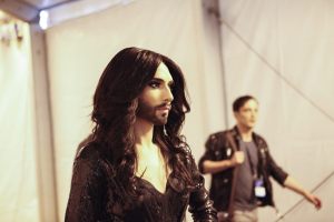 Conchita Wurst. Photograph : Thomas Hanses (EBU)