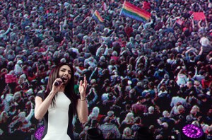 Conchita in Vienna. Photo : ORF