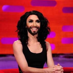 Conchita Wurst On The Graham Norton Show. Photo : BBC