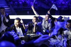 Greece at Eurovision 2014. Photo : Freaky Fortune Facebook