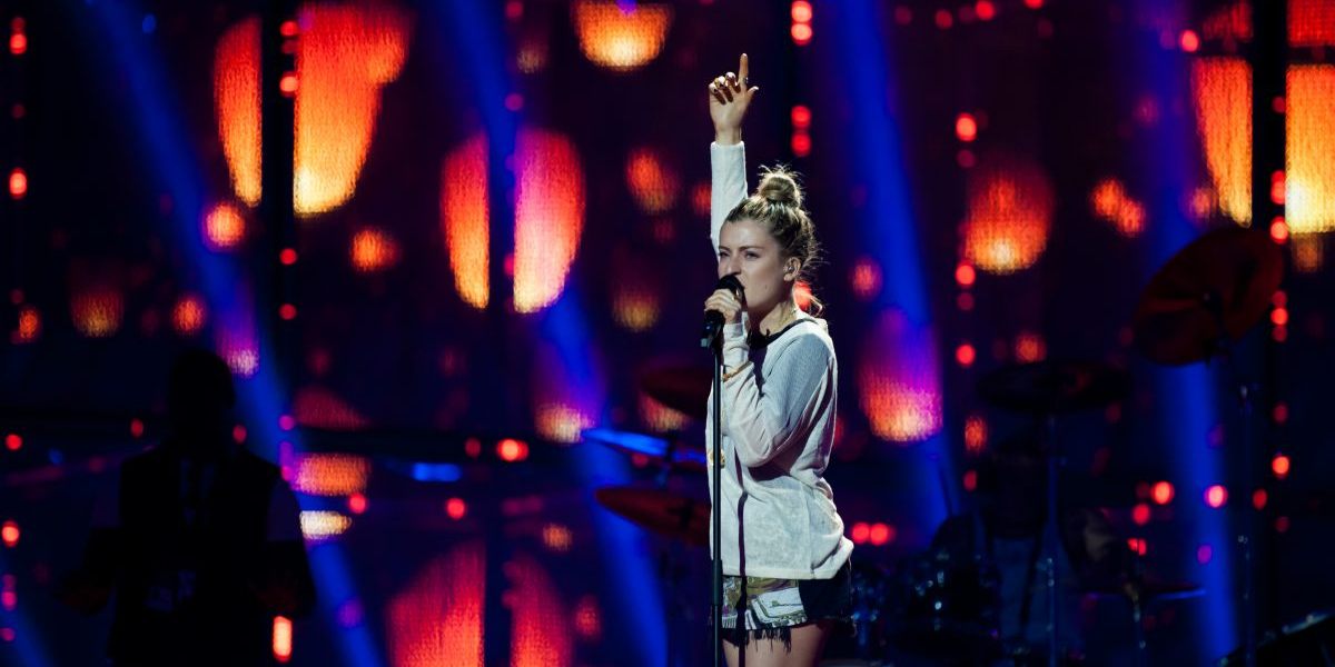 Molly First Eurovision Rehearsal. Photo : Sander Hesterman (EBU)