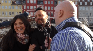 Paula and Ovi Meet Eurovision Ireland. Photo : Eurovision Ireland