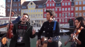 Sebalter and Can-Linn. Photo : Eurovision Ireland