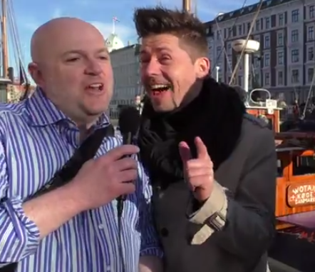 Teo and Eurovision Ireland. Photo : Eurovision Ireland