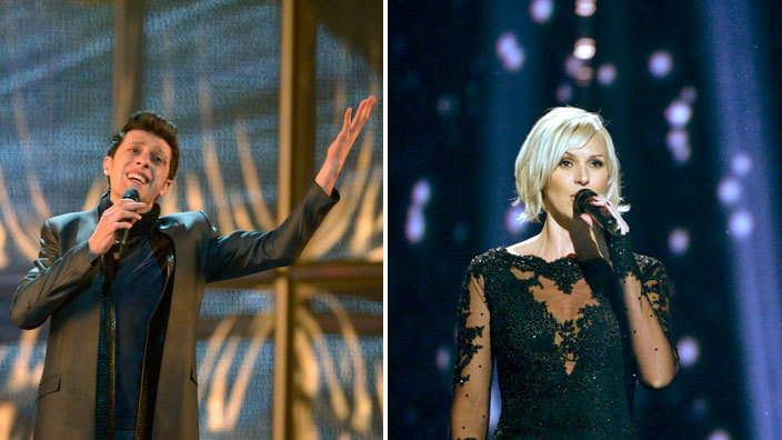 Aram mp3 and Sanna Nielsen. Photo : www.ystadsallehanda.se