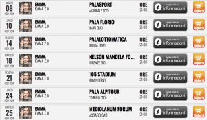 Emma 3.0. Photo : Emma Marrone Official Facebook