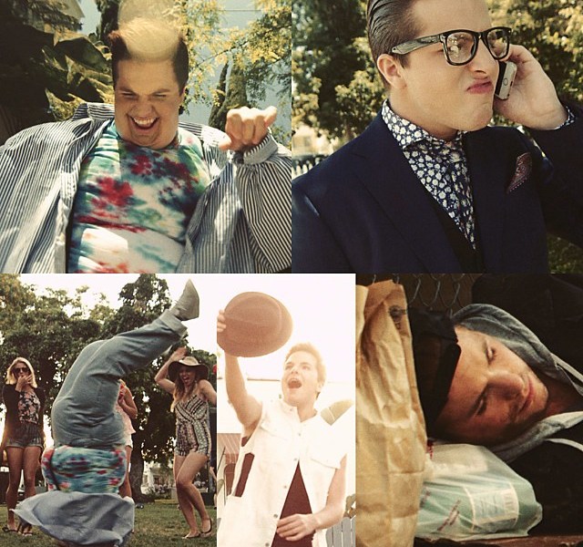 Robin Stjernberg - Body Language Video Shoot. Photo : Robin Stjernberg Facebook