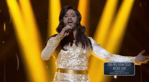 Atilla as Conchita Wurst. Photo : YouTube