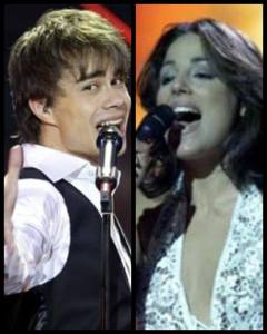Ira Losco-V-Alexander Rybak at MESC 2015? Photo : Wikipedia
