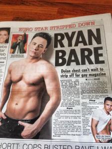 Ryan Dolan - 'Bare Essentials'. Photo Daily Star.