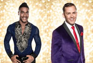 Simon Webbe and Scott Mills Strictly Come Dancing 2014. Photo : BBC