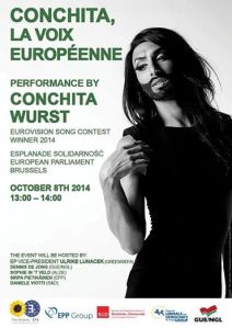 Conchita at European Parliament
