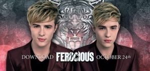 Jedward and Ferocious. Photo : iTunes