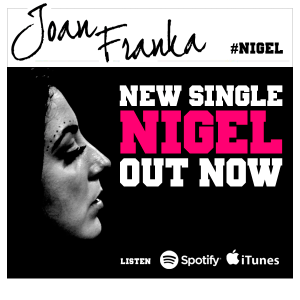 Joan Franka - 'Nigel'. Photo : Joan Franka Facebook