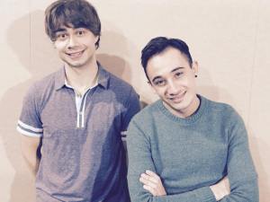 Alexander Rybak  and Franklin. Photo : Alexander Rybak Facebook