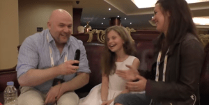 Alisa Kozhikina. Photo : Eurovision Ireland