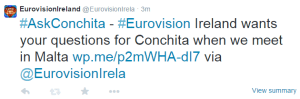 #AskConchita : Photo - Eurovision Ireland