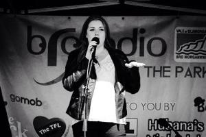 Krystal Mills - Eurovision 2015? Photo : Krystal Mills facebook