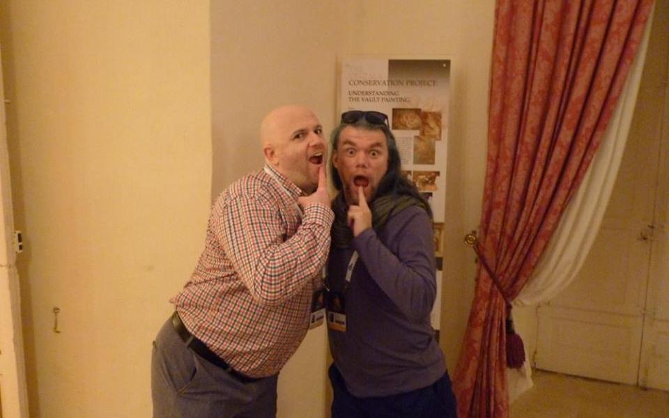 Roy and Garrett go exploring