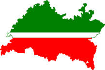 Tatarstan Map-flag