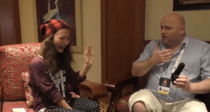 The Disgusting Jelly Bean Challenge with Josie from Croatia at Junior Eurovision 2014