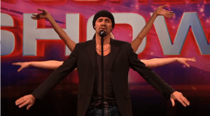 Alenko mit dem Lied "Vu d'en haut"