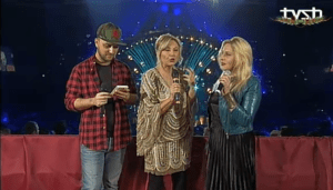 Back Stage Presenters. Photo : RTSH