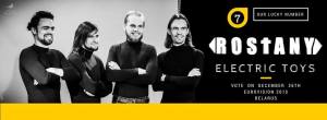 Rostany - 'Electric Toys'. Photo : Rostany Facebook
