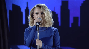 Venera Lumani – Dua te jetoj. Photo : RTSH