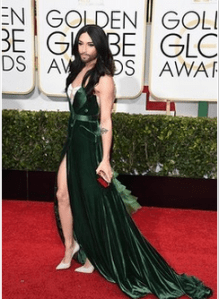 Conchita Showing some Leg on the Red carpet. Photo : Twitter