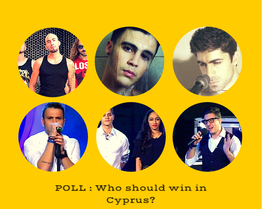 POLL : Who should Represent Cyprus at Eurovision 2015. Photo : Eurovision Ireland