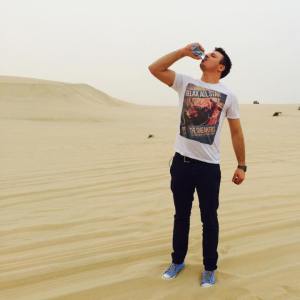 Daniel Kajmakoski - Qatar. Photo : Facebook