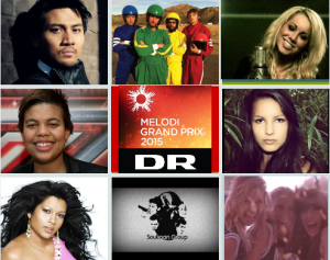 Dansk Melodi Grand Prix 2015 Contestants. Photo : Eurovision Ireland