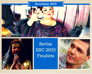 Serbia Eurovision 2015 Finalists. Photo : Eurovision Ireland