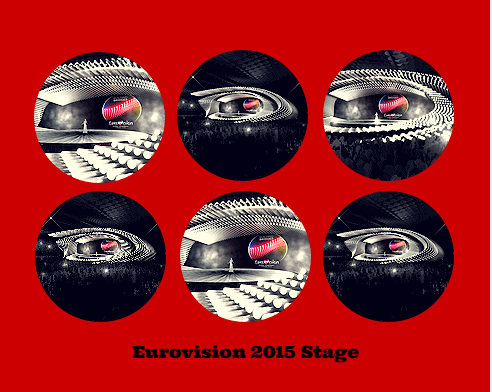 Eurovision Stage for 2015. Photos : ORF