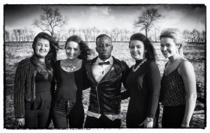 Alex Saint and the MJ's. Photo : RTE