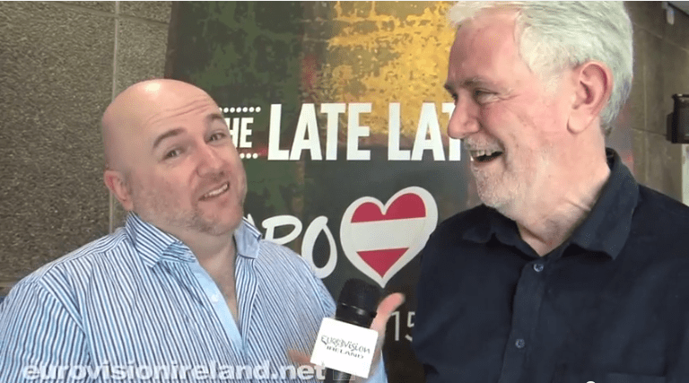 Charlie McGettigan. Photo : Eurovision Ireland