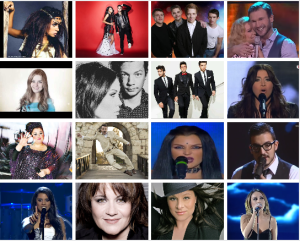 The 16 confirmed songs for Eurovision 2015. What is your favourite so far?