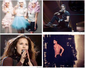 Heat 1 at Melodifestivalen. Photos - SVT