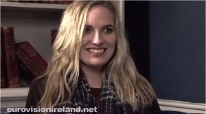 Molly Sterling Interview. Photo : Eurovision Ireland