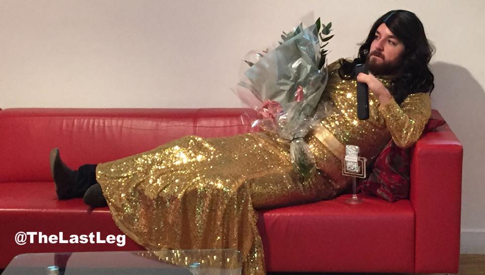 'The Last Leg' on Eurovision 2015. Photo : The Last Leg Facebook