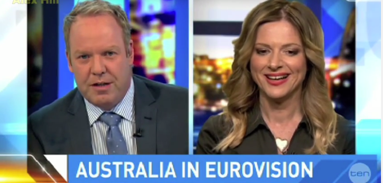 Who will represent Australia at Eurovision?